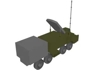 SA10 Par Truck 3D Model preview