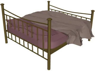 Bed 3D Model preview