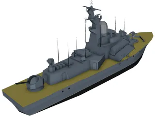 Mine Destroyer 3D Model preview