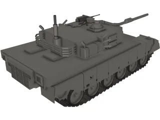 Tank 3D Model preview