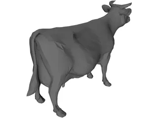 Bull Udder 3D Model preview