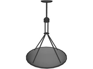 Light Modern Fixture Metropolitan 3D Model preview