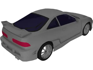 Honda Integra Type-R [Tuned] 3D Model preview