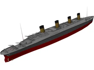 Titanic 3D Model preview