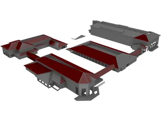University Ciencias 3D Model preview
