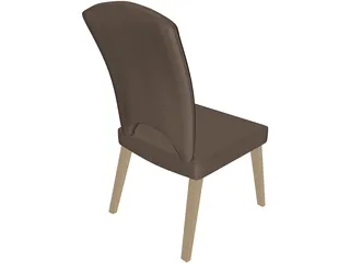 Chair Restuarant 3D Model preview