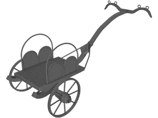 Chariot Celtic 3D Model preview