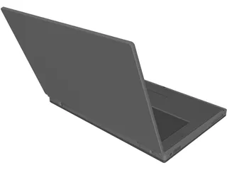 Powerbook G4 Titanium 3D Model preview