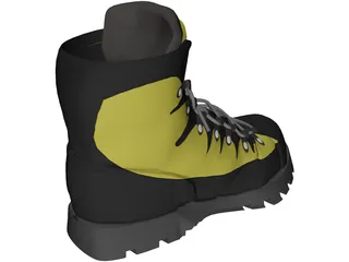 Boot Trekking 3D Model preview