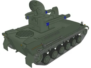 Marder Roland 3D Model preview