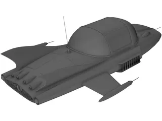SuperCar 3D Model preview