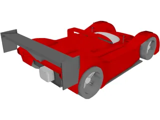 Ferrari GT 3D Model preview