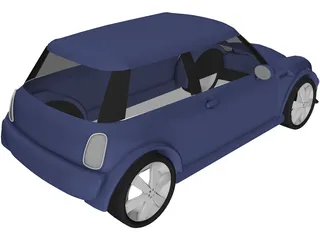 Mini Cooper [Tuned] 3D Model preview