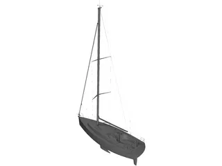 Bavaria 40C Cruiser Yacht 3D Model preview