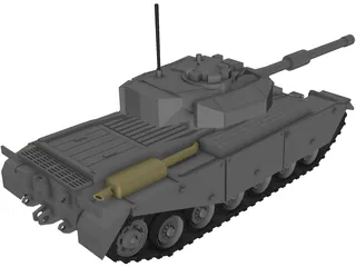 Centurion Mk5 3D Model preview
