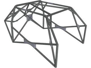 Roll Cage FIA 3D Model preview