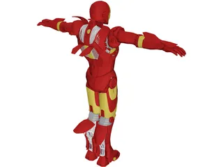 Iron Man [Rigged] 3D Model preview