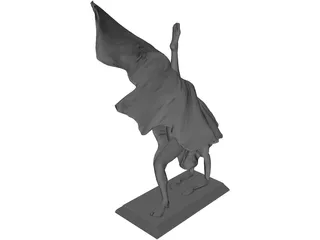 Figurine Statue 3D Model preview