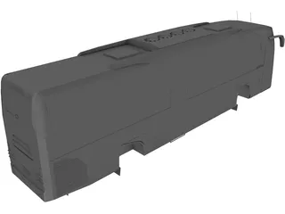 Mercedes-Benz Travego Body 3D Model preview
