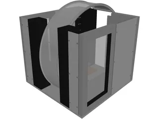 Stand SPA Folding Portable 3D Model preview