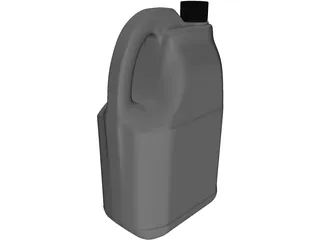 Plastic Tank 3D Model preview