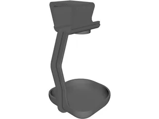 Chicken Water Tray 3D Model preview