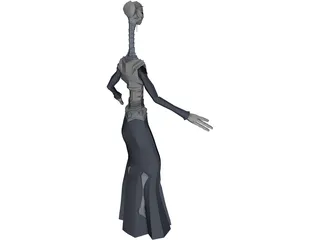 Star Wars Kaminoan 3D Model preview