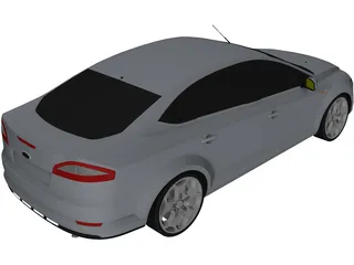 Ford Mondeo MK IV (2007) 3D Model preview