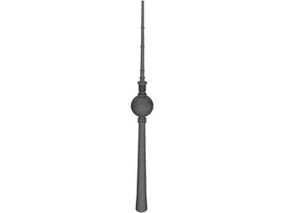 Berlin Tower 3D Model preview