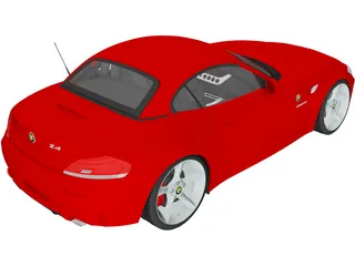 BMW Z4 (2011) 3D Model preview