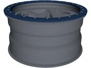 Walker Evans Beadlock Wheel 3D Model preview
