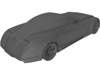 Maybach Exelero 3D Model preview