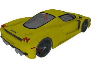 Ferrari Enzo 3D Model preview