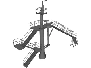 Gangway 3D Model preview