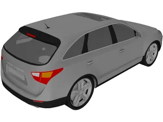 Hyundai Veracruz (2008) 3D Model preview