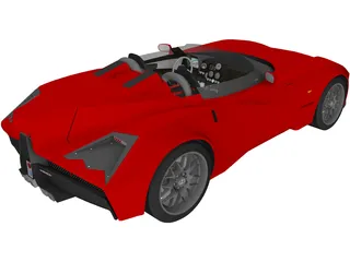 SVS Spada Codatronca Monza Racing 3D Model preview