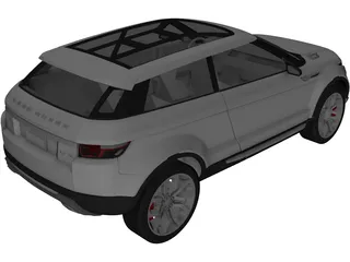 Land Rover LRX Concept (2008) 3D Model preview