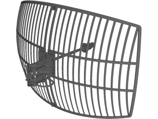 Antenna 3D Model preview