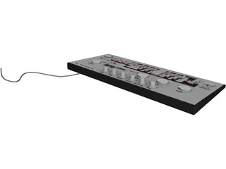 Roland TB-303 3D Model preview