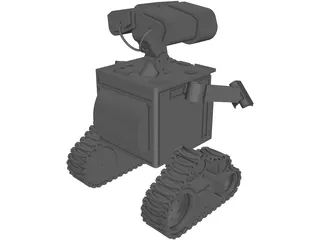 WALL-E 3D Model preview