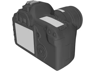 Canon EOS Photo Camera 3D Model preview