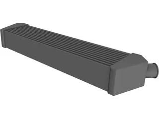 Intercooler Air-to-Air 3D Model preview