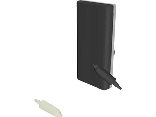Sony Ericsson W715 Phone 3D Model preview