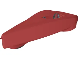 Supermileage Car SDSMT 3D Model preview