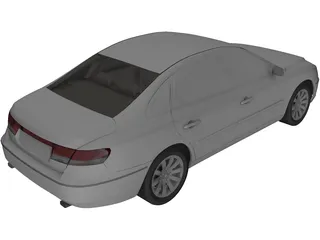 Hyundai Azera (2009) 3D Model preview