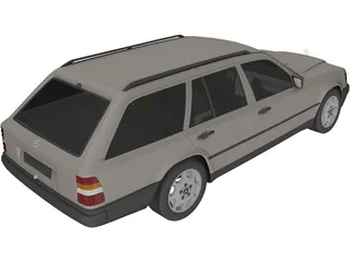 Mercedes-Benz E-Class Kombi 3D Model preview