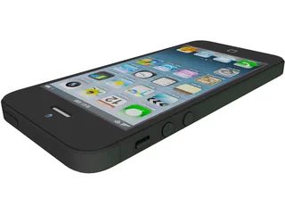 Apple iPhone 5 3D Model preview
