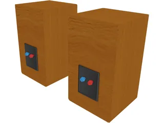 Speaker 3D Model preview