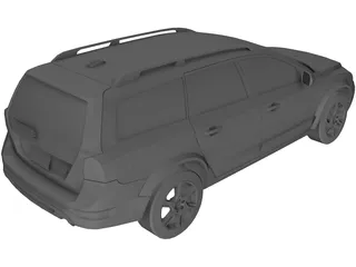 Volvo XC70 3D Model preview