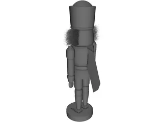 Nutcracker 3D Model preview